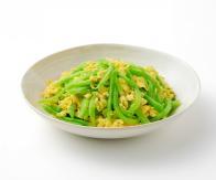 莴笋丝炒鸡蛋